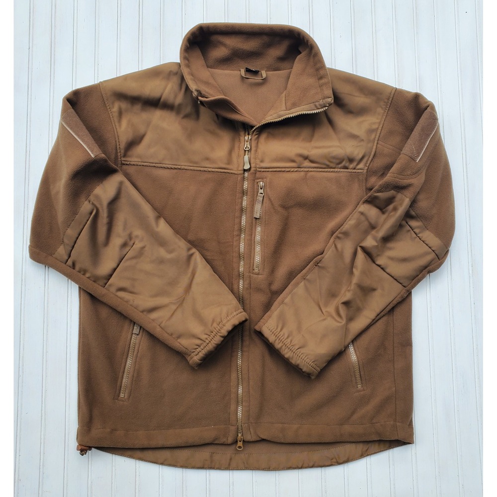Condor 601 Alpha Micro Fleece Tactical Jacket Coyote Brown Mens XL Gropcore